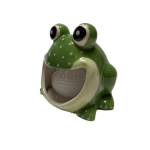 Ceramic Sponge/Scouring Pad Holder (Frog Shape)