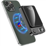 10000mAh Power Bank Wireless Magnetic Charger Battery Pack For iPhone