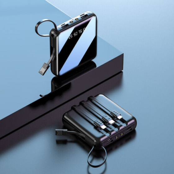 ミニパワーバンク、20000mAh 充電用バッテリーパック、モバイル用2 USB