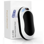 ハンドウォーマー 10000mAh 充電式ハンドウォーマー 3段階電熱 USB