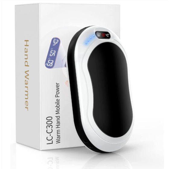 ハンドウォーマー 10000mAh 充電式ハンドウォーマー 3段階電熱 USB