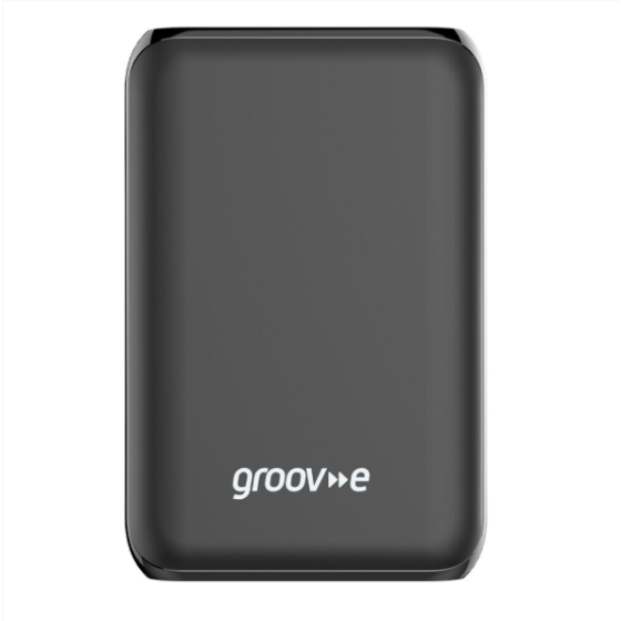 ポータブルパワーチャージャー 10000mAh パワーバンク - ブラック