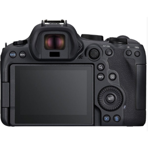 Canon EOS R6 Mark II Mirrorless Camera (Body Only) - 24.2MP FF, DIGIC X, 40fps, 4K60, 8-stop IBIS, Dual Slots, AF (eyes/face/animal/vehicle)