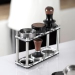 Coffee Tool Organizer Rack (51/53/58mm, Double Layer Tamper Holder)