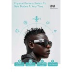 2.7K Ultra-Light Head-Mounted Action Camera – 21g Glasses-Compatible Camera, Supports Hands-Free First-Person View and Lossless Audio, Ideal for Travelers/Business Professionals (White)