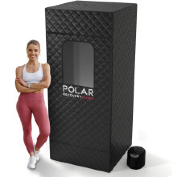 Polar Recovery Award-Winning Sauna Room (6 Feet) — High-End Portable Steam Sauna for Recovery/Home Use