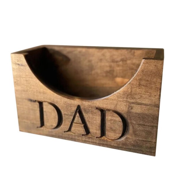 Wooden baseball cap box, Father's Day cap box, wooden hat storage box, hat display cabinet, living room decoration, wood color