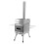 Portable Firewood Sauna Stove, Suitable for Camping, Stainless Steel Material, Foldable