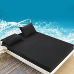 Waterproof Mattress Protector, Urine Absorbent, Washable (Black 9)