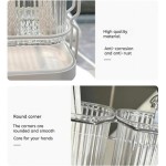 Utensil Rack - Wall-Mounted Cutlery Rack, Kitchen Storage Rack, Spoon Rack, Kitchen Organizer, and Draining Rack