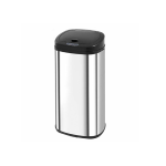 Morphy Richards 971001 Kitchen Trash Can, with Infrared Sensor Technology, Square, Silver, 50L