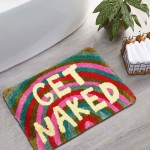 Washable non-slip bath mat, fun bath mat