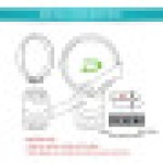 Bladeless 16-Inch Tower Fan with UK Plug, Remote Control, Quiet Oscillation, 40W, Timer