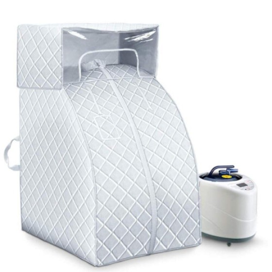 Portable Foldable Sauna Steam Pot Tent, 2L Indoor Home Personal Sauna Tent, Relieve Fatigue and Detox