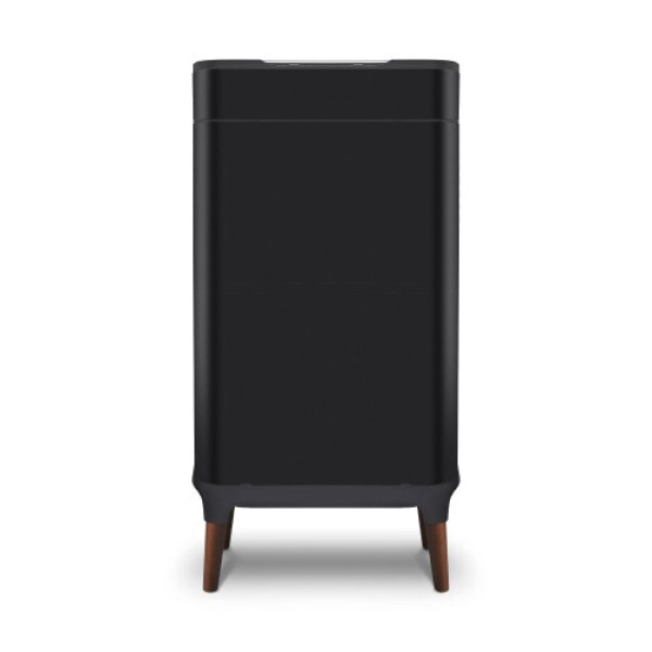 Tower Ozone Sensor Trash Can with Support Legs, 65L, Hands-Free Open, Carbon Filter, Black T938022BLK