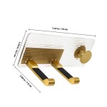 シェービングスタンドとヘアドライヤーオーガナイザー