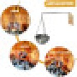 Stainless Steel Essential Oil Bowl with Rotating Arm, Wall Mounted Spa Accessory for Saunas, Infrared Rooms and Aromatherapy