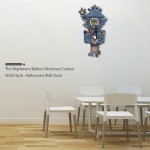Wall Clock Halloween Wall Clock Christmas Wall Clock Halloween Ornaments