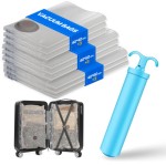 Vacbird Vacuum Travel Storage Bags 9-Pack – This product is designed with a focus on high quality and reliable performance, providing a convenient storage experience.