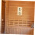 Sauna room thermometer and hygrometer, wall-mounted temperature gauge, suitable for home and sauna rooms, easy to read.