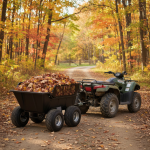 Tipper Trailer ATV Quad Heavy Duty Off Road Utility Cart