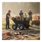 Tipper Trailer ATV Quad Heavy Duty Off Road Utility Cart