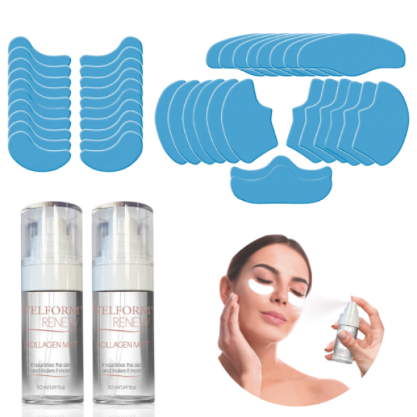 Velform Renew (2-Pack), Collagen and Hyaluronic Acid, Anti-Aging Effect