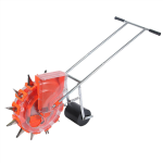 Vegetable Seeder Planter Portable Hand Push Garden Seeder, Precision Sowing For Corn, Soybean, Peanut, Wheat, 7-Hole
