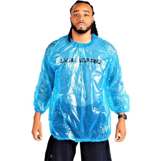 SweatPro 6点セット使い捨てサウナスーツ（青）