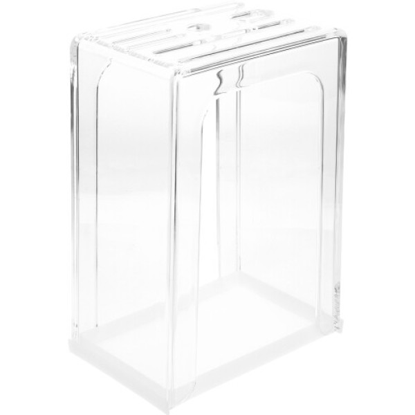 3-Piece Acrylic Kitchen Knife Rack Base Scissors Holder