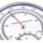 Sauna Room Thermometer & Hygrometer - Indoor Analog Thermometer & Hygrometer with Fahrenheit Scale for Accurate Temperature Measurement