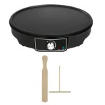 Kabalo Crepe and Pancake Maker Machine Includes Batter Spreader and Spatula 1000W 30cm 12"