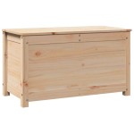 vidaXL Storage Chest / Organizer Box / Blanket Box / Cabinet in Natural Wood – Solid Pine, 80 x 40 x 45.5 cm