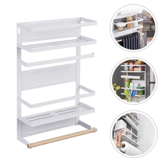 Kitchen Utensil Storage Rack (Fits Refrigerator Shelf)