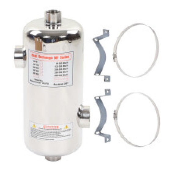 40kW プール熱交換器 ステンレス製 スパ ソーラー加熱