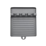 (Gray) Kitchen Utensil Holder Stand for Home Use PP Plastic