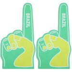 2 Pieces Team Color Foam Sports Balls