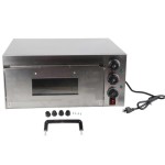 (写真の通り、ワンサイズ) 業務用ピザオーブン 1デッキ 0350 090分タイマー 1300W ピザメーカー 家庭用レストラン用