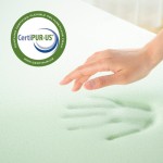 ZINUS 3-Inch Memory Foam Mattress – Smallest, Most Convenient Packaging in WonderBox – Pressure Relief Layers.