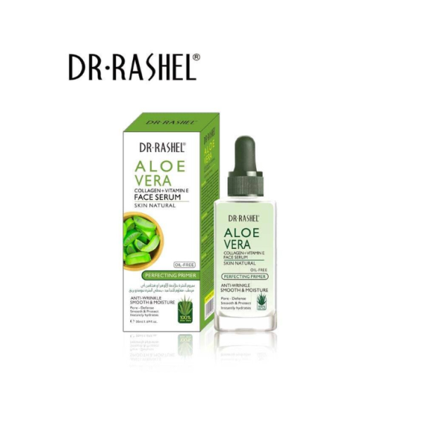 Dr Rashel Aloe Vera Collagen + Vitamin E Facial Serum 50ml – Hydrating & Elasticity-Boosting Nourishing Serum UAE_DRSHL_1535