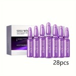 (28 Vials) 2ml * 28 Vials, Niacinamide Peptide Ampoule Serum, Deeply Revitalizes and Firms Skin, Hydrating Face Serum, Travel Essential