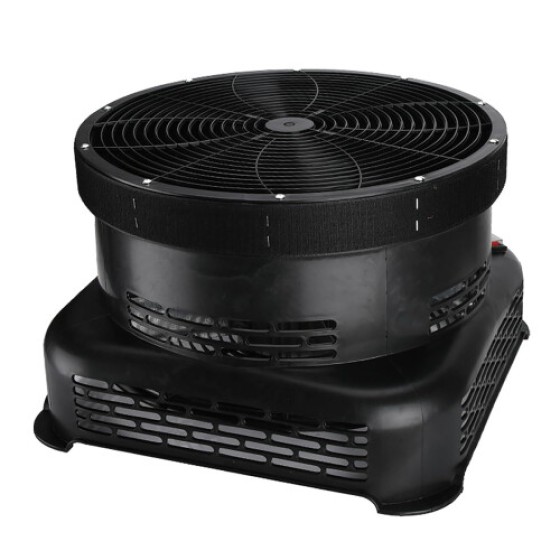 750W インフレータブルダンシングマンブロワー、18インチアウトドアチューブブロワー、安定したベース付き、エアダンサーを吹き飛ばすことができます