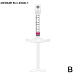 (B) Small Molecule Hyaluronic Acid Filler, Lips/Nose/Cheeks, Cross-Linked Hyaluronic Acid, Lip Area