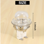 E14 Oven Lamp Holder Baking 15W/25W Illumination Lamp Holder