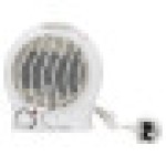 Fan Heater 2KW 2000W Portable SILENT Electric White Hot & Air Upright
