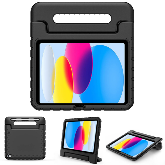 ProCase キッズケース iPad 第10世代 10.9インチ 2022年モデル用 - ペンホルダー付き、耐衝撃、軽量、スタンド＆変形ハンドル付き、モデル PC-08363771