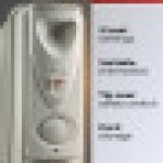 デウォー 11フィン オイルヒーター 2500W 大型部屋用 ポータブル サーモスタット付き