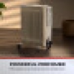 デウォー 11フィン オイルヒーター 2500W 大型部屋用 ポータブル サーモスタット付き