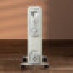 デウォー 11フィン オイルヒーター 2500W 大型部屋用 ポータブル サーモスタット付き