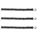 12pcs Adjustable Baseball Cap Organizer Hat Rack for Closet Wall Door